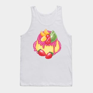 Dessert Pixel Art Tank Top